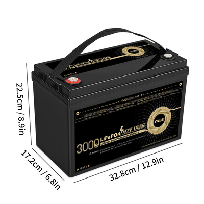12 Volt 12 V 170 Ah Lifepo4 Lithium-Batterie Wiederaufladbarer Deep Cycle 4S1P