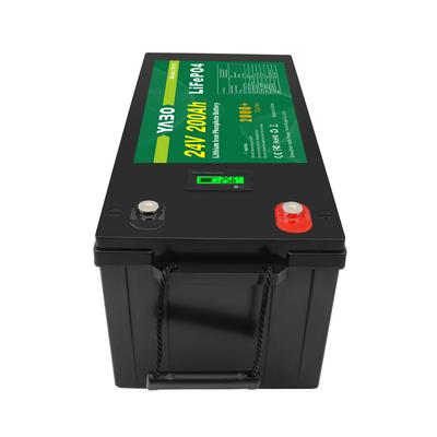 25,6 V Lifepo4 Akkupack 24 V 200 Ah Lithium-Ionen für Speicherenergiesystem Deep Cycle