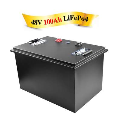 Lithium-Ionen-Akku wasserdichte prismatische Zelle Lifepo4 16s 48v Bms 100ah