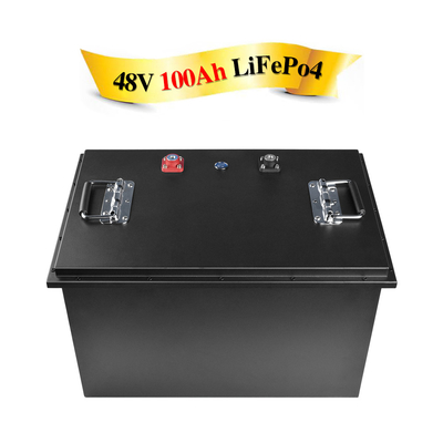 Lithium-Ionen-Akku wasserdichte prismatische Zelle Lifepo4 16s 48v Bms 100ah