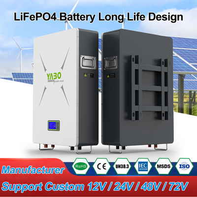 10 kWh 51,2 V 200 Ah Lifepo4 Lithiumbatterie Solarenergiespeichersystem Deep Cycle Diy