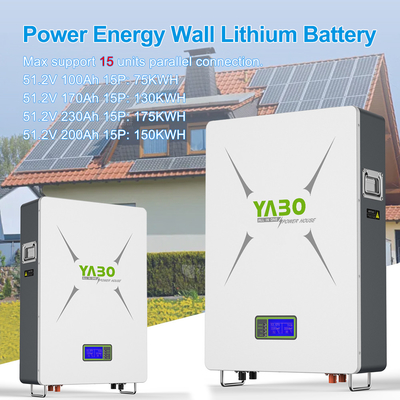 150Ah 230Ah 48V 72V Lifepo4 Batterie Powerwall Lithium-Eisenphosphat prismatische Zellen