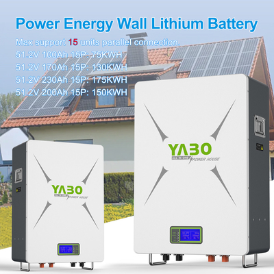 5kw 10kw 12kw wiederaufladbare Lifepo4-Batterie Powerwall Home 51,2 V 48 V 200 Ah