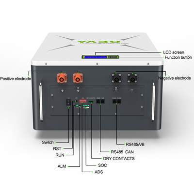 10 kWh 51,2 V 200 Ah Lifepo4 Lithium-Akku 48 V Powerwall Diy