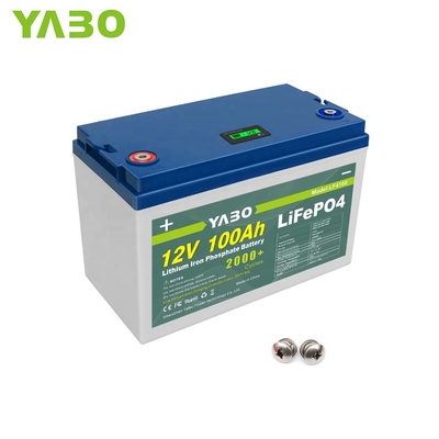 12 V 100 Ah Lithium-Eisen-Lifepo4-Batterie BMS Energy Solar Control 12 V