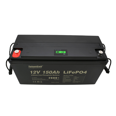 Lithium-Eisen-Phosphat-Akku 150 Ah lifepo4 Zellen 12 V LED-Anzeige