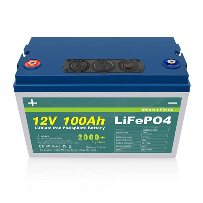 24 V 36 V 48 V 72 V 12 V 100 Ah Lifepo4-Akkupack Eingebautes BMS-Blei-Säure-Lithium-Eisen