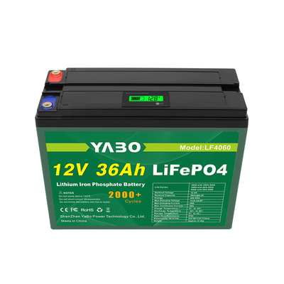 12V 36Ah Lifepo4 Batterie für Solarspeicherenergie Deep Cycle
