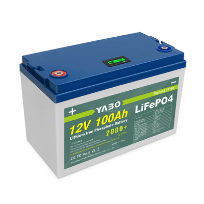 100 Ah Lifepo4 12 Volt Deep Cycle Batterie Lithium 2000 Zyklen ersetzen Gel