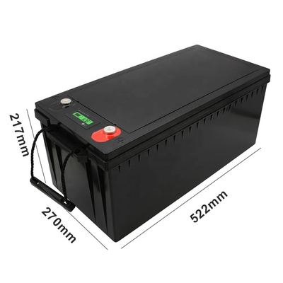 Lifepo4 Bms 36 V 12 V 200 Ah Lithium-Eisen-Phosphat-Akkupack-Zellen