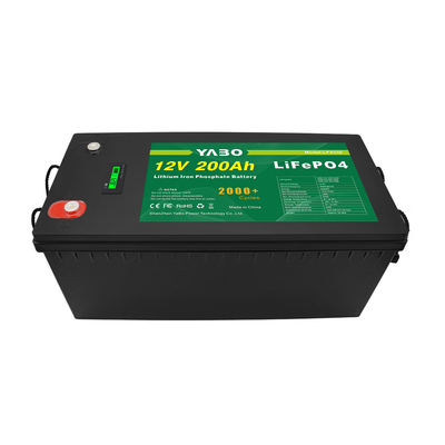 32700 Lifepo4 Akku 12V 200Ah Home Solar Management System LCD