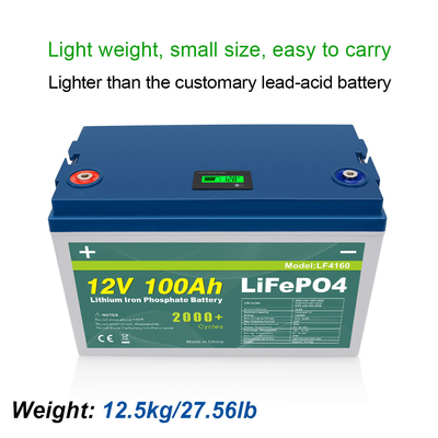 Fabrik kundenspezifische heiße Verkaufs-Produkte billige Lithium-Ionen-Lifepo4-Batterie 100ah 12v