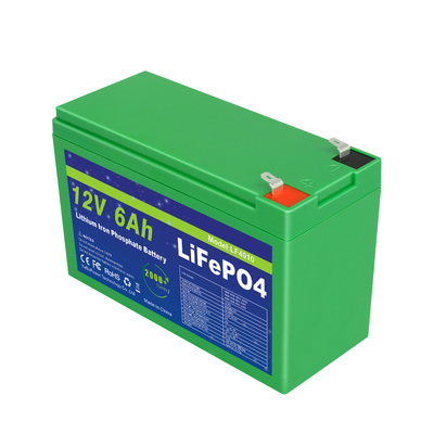 Werksspezifisches Lifepo4 Deep Cycle High Safety 32700-Zellen-Lithium-Ionen 12 V 6 Ah Lifepo4