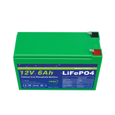 Werksspezifisches Lifepo4 Deep Cycle High Safety 32700-Zellen-Lithium-Ionen 12 V 6 Ah Lifepo4