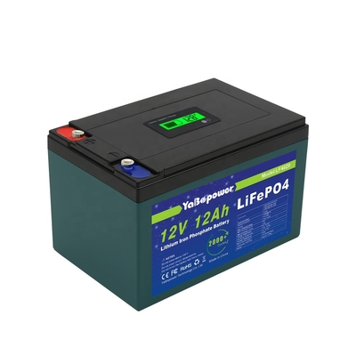 Heiße Verkaufs-Fabrik kundengebundener 12v 12Ah Entladestrom 6A Lifepo4 Batterie mit herausragender Kapazität