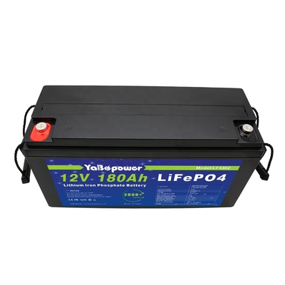 High-Standard-Zertifizierung und garantierte Qualität Lifepo4 12v180Ah Lithium-Ionen-Akku für Hybridsystem