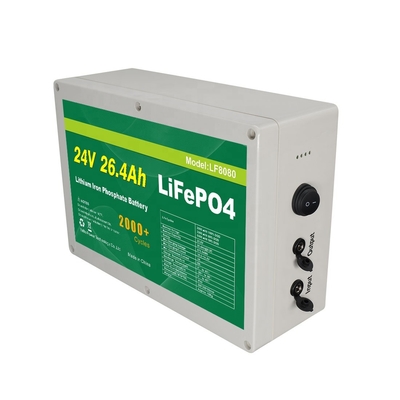 26,4 Ah 24 V Lifepo4 Batterie Marine Längere Lebensdauer