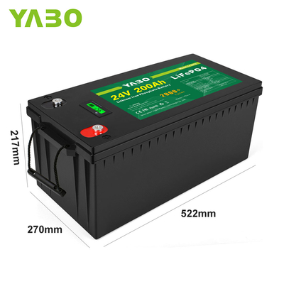 12V 24V 36V 48V 100Ah 200Ah 300Ah Lifepo4 Marine Batterie für Rv Solar
