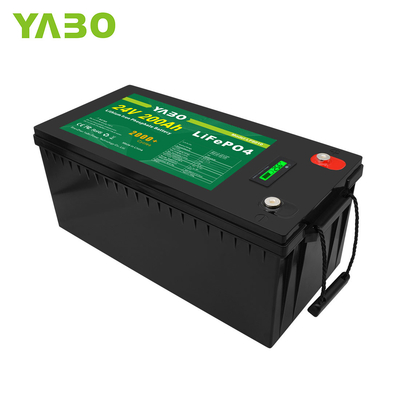 12V 24V 36V 48V 100Ah 200Ah 300Ah Lifepo4 Marine Batterie für Rv Solar