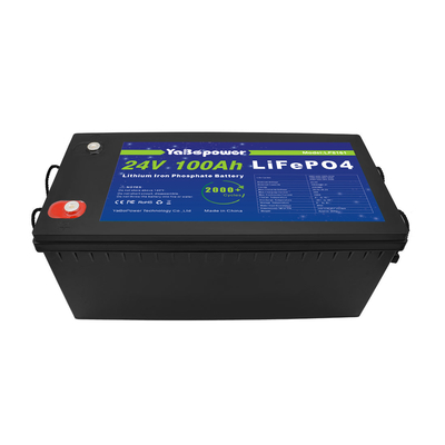 Batterie 100ah 150ah 24v Speichersolar-RV Lifepo4 für Boots-Off Road-Fahrzeug
