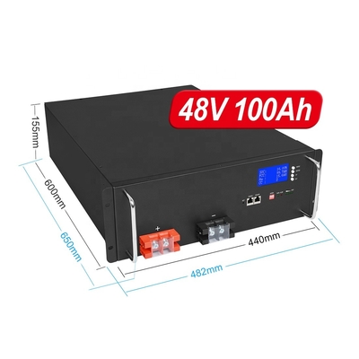 48V 20Ah Lifepo4 Akkupack Solar 24Ah 30Ah 40Ah 50Ah 100Ah 150Ah Smart BMS