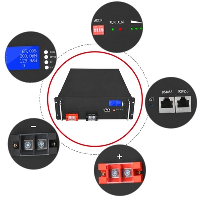 50Ah 100Ah 200Ah 280Ah 48V Lifepo4 Batterielebensdauer Lange prismatische Zelle
