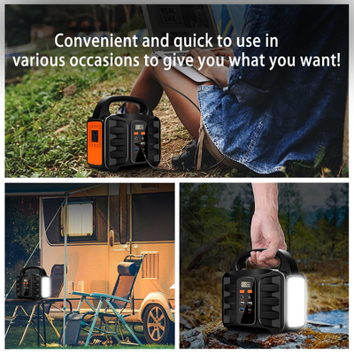Batterieauto Tragbares Kraftwerk Solargenerator 150W Industriell