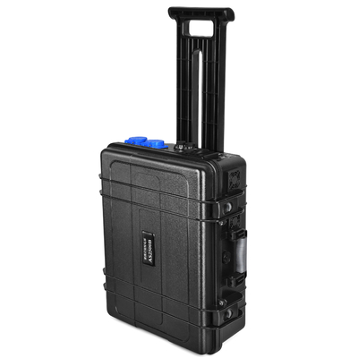 Aufladen des tragbaren Lithium-Kraftwerks mit Lifepo4-Batterie 110 V 220 V 2500 W