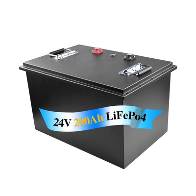 IP67 Wasserdichte Lifepo4 Batterie 24v 200ah Zellen Solarenergiespeichersysteme