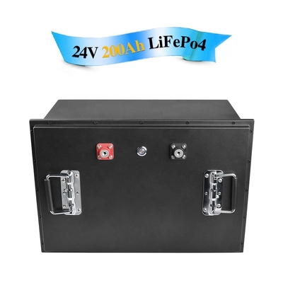 IP67 Wasserdichte Lifepo4 Batterie 24v 200ah Zellen Solarenergiespeichersysteme