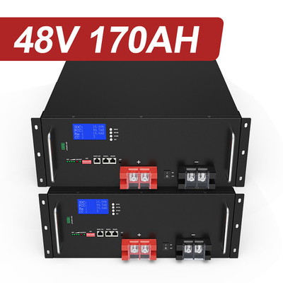 Soem-ODM 16S1P prismatische Batteriezellen 170Ah 48V Lithium-Batterie-Solarbatteriesätze für Basisstation