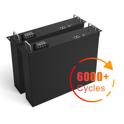 Sichere Energiespeicherung Lithium-48-V-50-Ah-LiFePO4-Batterie mit großer Kapazität