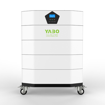 Gestell angebrachte Batterie stapelbarer des Batterie-Satz-Solarspeicher-170ah 48v Lifepo4