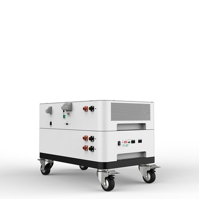 Des Energie-Speicher-Lifepo4 stapelbares Metallgehäuse Ausgangsder batterie-51.2V 100Ah