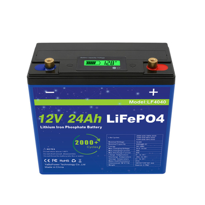 Kompakte Lithium-Eisen-Phosphatbatterie 12V 24Ah verpacken 32700 6Ah Konfiguration der Zellen4s4p