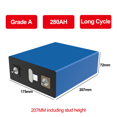 Superverkauf 3.2V 280Ah Lifepo4 Batteriezelle 4000 Zyklen Klasse A Revolutionär 3.2V 280Ah