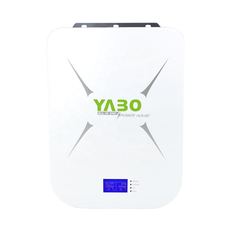 Home Lifepo4 Batterie Powerwall 5kw-48v Li Ion 100ah Solarenergiespeicher Hybrid Grid