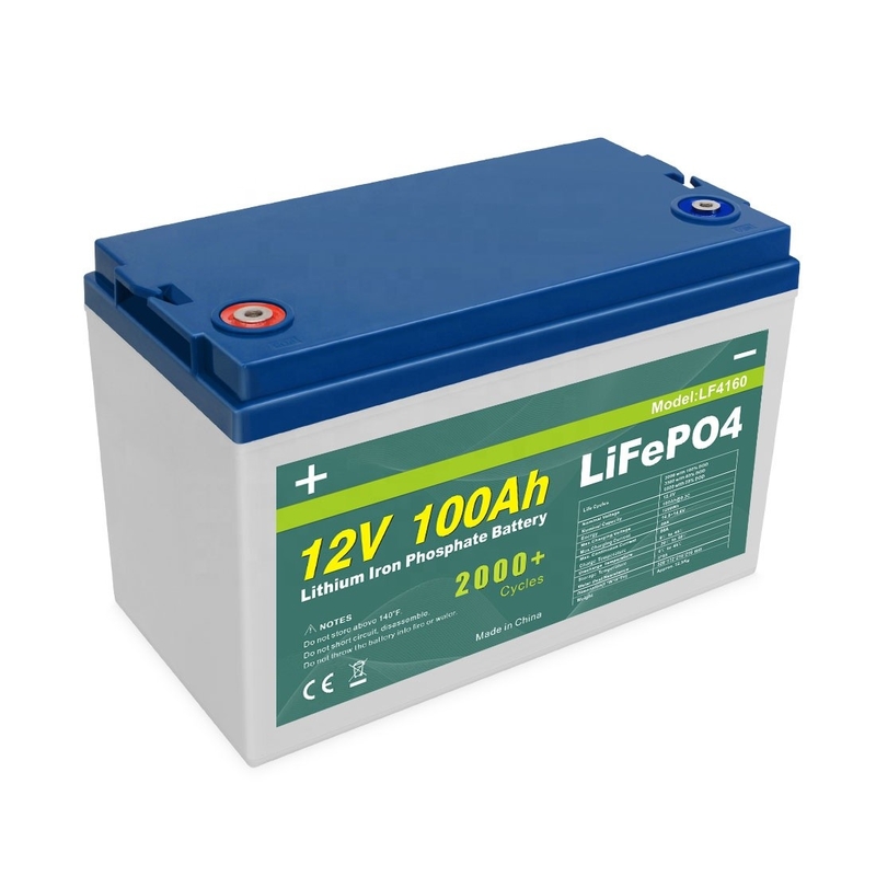 24 V 36 V 48 V 200 Ah 300 Ah 400 Ah Lithium 12 V 100 Ah Deep Cycle Lifepo4 Batterie Solar Marine Rv