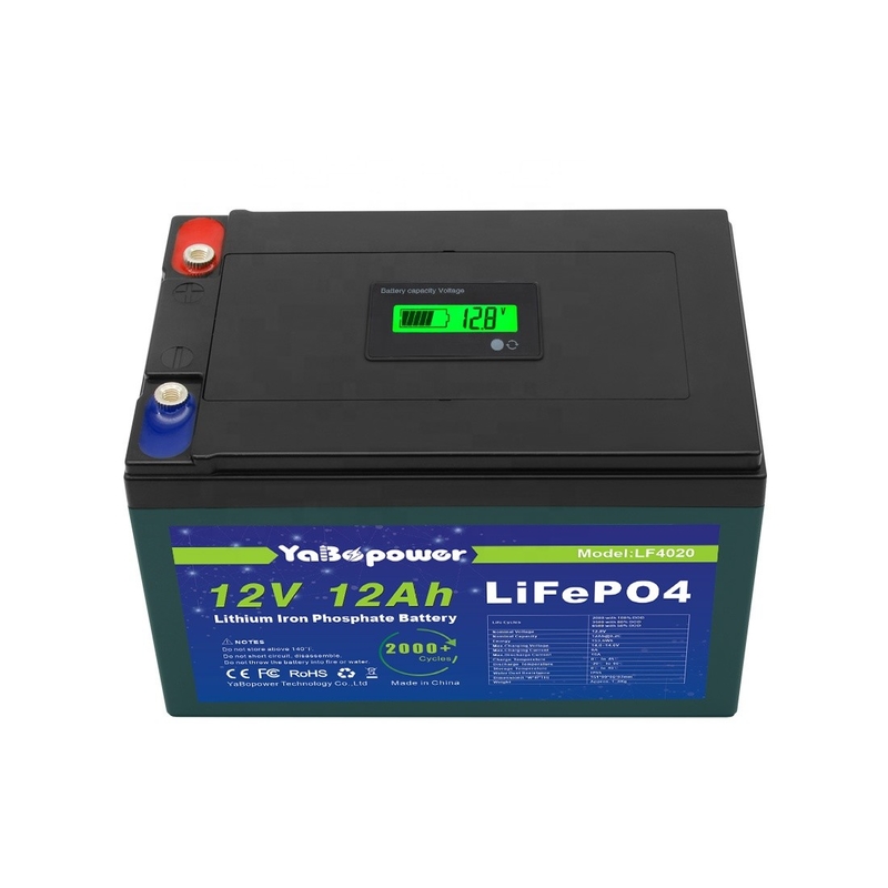 Heiße Verkaufs-Fabrik kundengebundener 12v 12Ah Entladestrom 6A Lifepo4 Batterie mit herausragender Kapazität