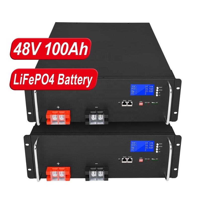 48V 20Ah Lifepo4 Akkupack Solar 24Ah 30Ah 40Ah 50Ah 100Ah 150Ah Smart BMS