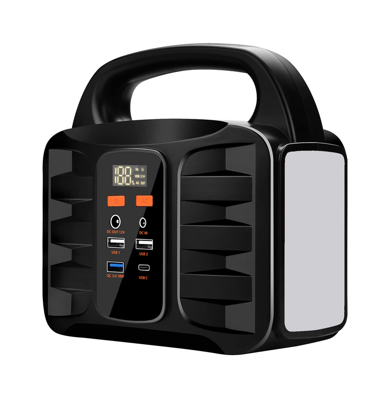 Solarbetriebenes tragbares Kraftwerk 220-V-Wechselstromsteckdose 150 W 50000 mAh Generatorversorgung