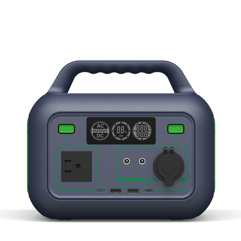 Campingbatterie Lithium-Solarkraftwerk Outdoor Typ C Eingang PD60W 300W