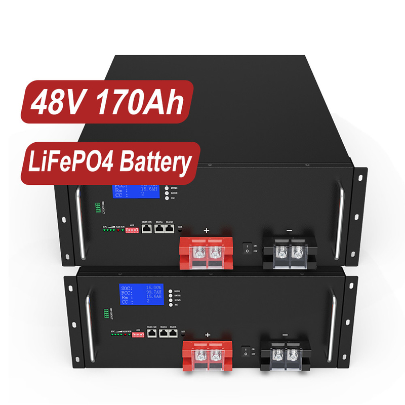 Kundenspezifischer, hochwertiger Deep Cycle 3,2 V 16S1P 170 Ah Akku Energiespeicher 48 V LiFePO4 Lithium-Batterie