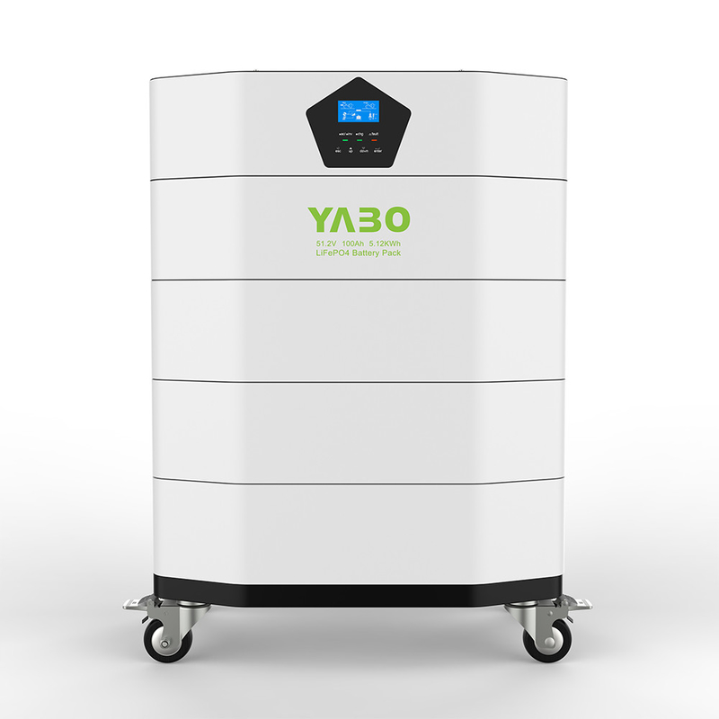 Stapelbarer Batterie-Satz des Modul-Solarakkumulator-Satz-Server-Gestell-48v 100ah Lifepo4